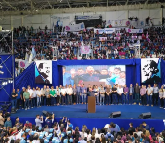 Insfrán dejó sin colectivos a toda la ciudad por el acto del «día de la lealtad».