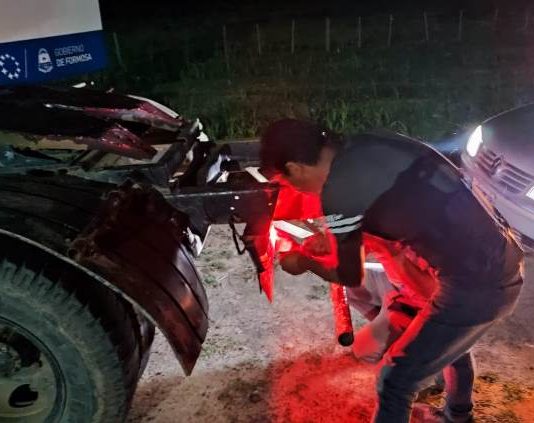 EL ESPINILLO: Operativo conjunto de control vehicular y concientización vial.