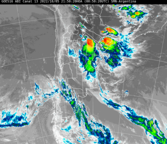 El pronóstico del tiempo para el jueves 6 de octubre en el país.