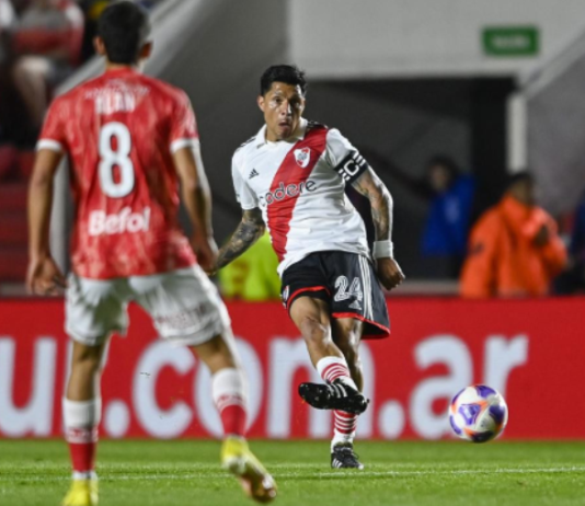 RESPIRA RIVER: En una ráfaga goleó a Argentinos Juniors 3 a 0 en La Paternal.