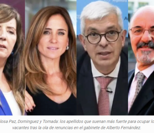OLA DE RENUNCIAS: Ante las renuncias de Gómez Alcorta, Moroni y Zabaleta, ¿quiénes suenan para reemplazarlos?.