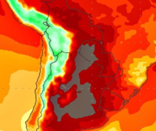 CLIMA – CRISIS HÍDRICA Temperaturas hasta 10 grados por encima del promedio normal para la época del año