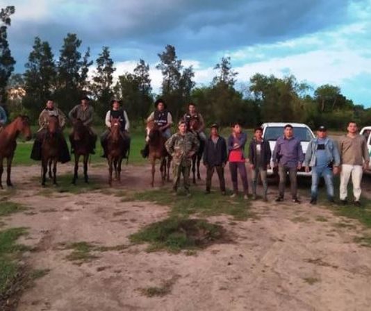 TRES LAGUNAS: Tras una intensa búsqueda, la Policía y vecinos hallaron a dos menores perdidos en el monte.
