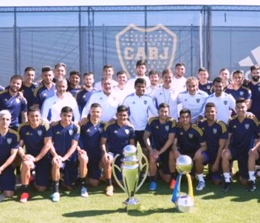 BOCA: La historia de la foto que calienta la finalísima con Racing.