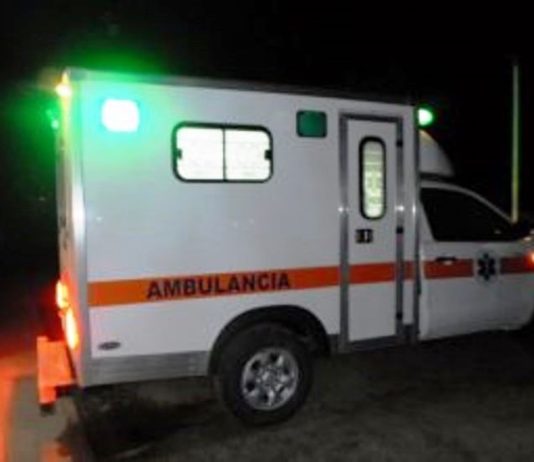 LAGUNA BLANCA: Un conductor sufrió lesiones leves en un hecho vial.