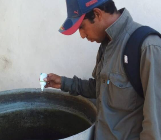 DENGUE: Piden a los vecinos que tienen aljibes y otros depósitos de agua que cumplan con las medidas necesarias