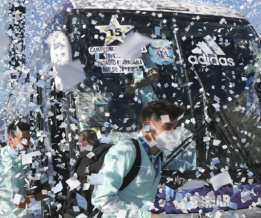 Decretaron feriado nacional para recibir a la Selección campeona del mundo.