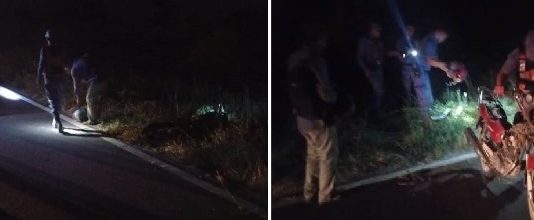 EL ESPINILLO: Motociclista autolesionado en un hecho de tránsito