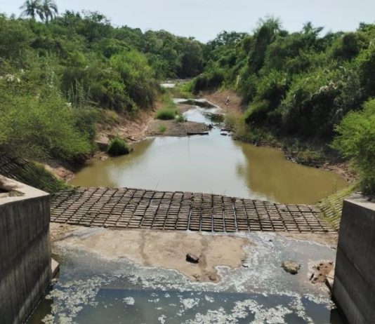 LAGUNA NAINECK: Se debe abstener de usar el agua de El Porteño para riego