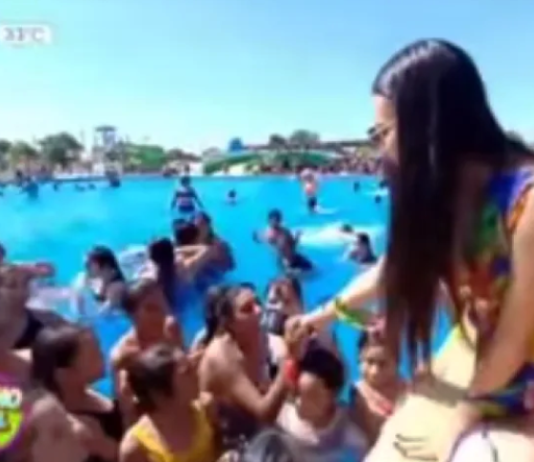 MOMENTO INCOMODO AL AIRE: Dos nenas dijeron tener hambre en uno de los canales oficiales cuando las entrevistaban en la colonia de vacaciones