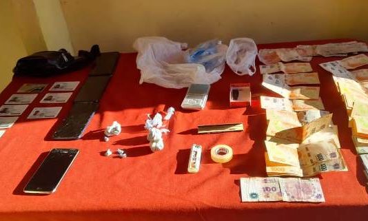 LAGUNA NAINECK: La Policía anuló dos centros de distribución de drogas.