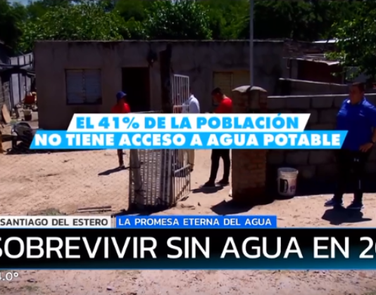LA PROMESA ETERNA DEL AGUA: En Santiago del Estero dependen de la lluvia para sobrevivir