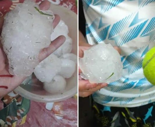 La caída de granizo de gran tamaño generó graves consecuencias en zonas de Mendoza y San Luis