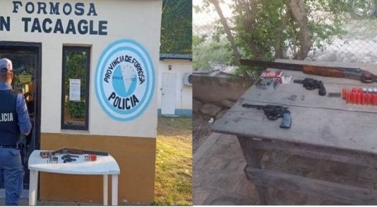 MISION TACAAGLE: durante varios allanamientos detuvieron a un hombre y secuestraron armas de fuego