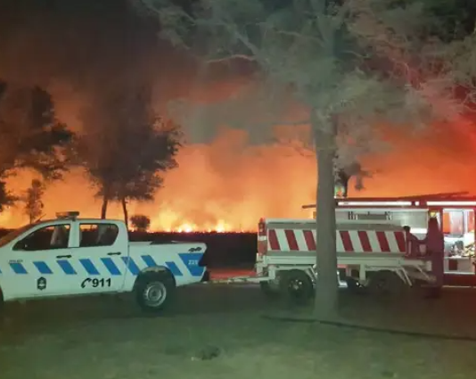 Bomberos brindó recomendaciones para prevenir incendios de pastizales