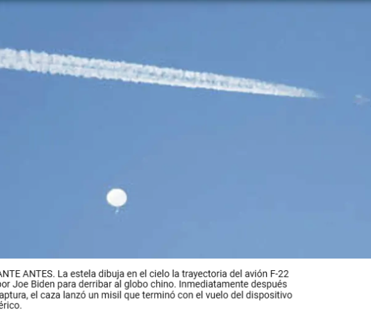 La Fuerza Aérea de EEUU derribó un nuevo OVNI, el cuarto en una semana