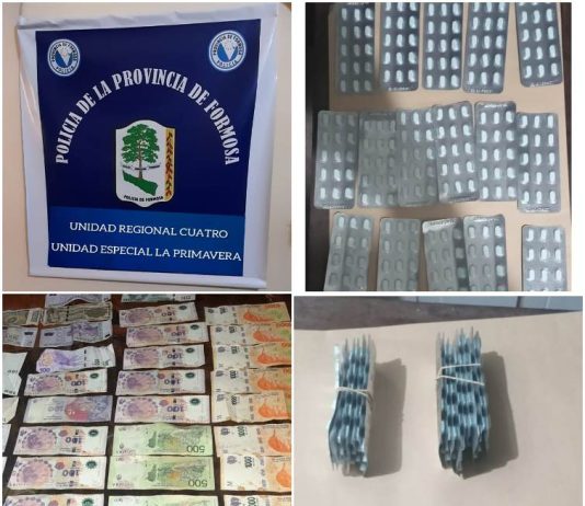 LA PRIMAVERA: Secuestran mas de 200 pastillas de psicofármacos que estaban por ser comercializadas en la comunidad originaria.