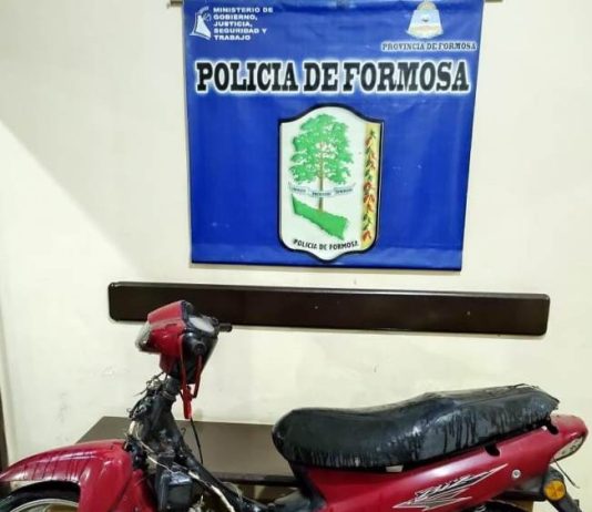 LAGUNA BLANCA: Secuestraron una moto con datos adulterados y detuvieron al conductor.