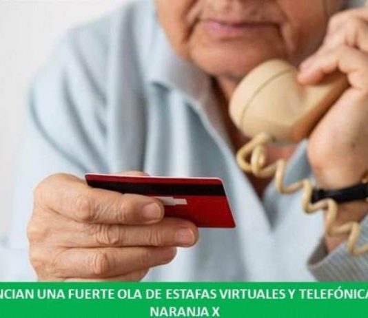 Advierten por el aumento de estafas virtuales y telefónicas con Naranja X
