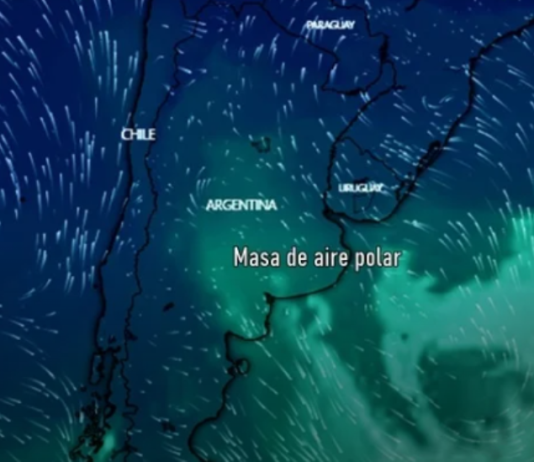 CLIMA. El pronóstico para el viernes en el país: ingresa pulso de aire patagónico polar