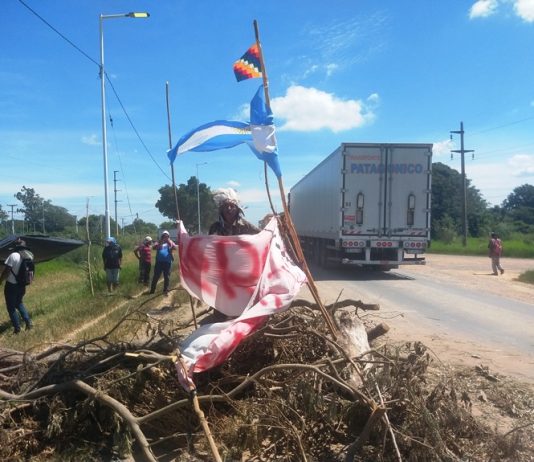 LA PRIMAVERA: Este domingo, originarios en protesta habilitan la R86 de 12,oo a 18,oo hs