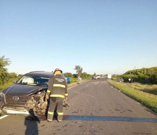 Gral. BELGRANO: Un hombre murió tras la colisión de una camioneta y un automóvil