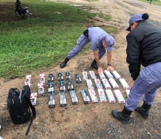 BUENA VISTA: Una mujer fue demorada por transportar cigarrillos sin aval aduanero