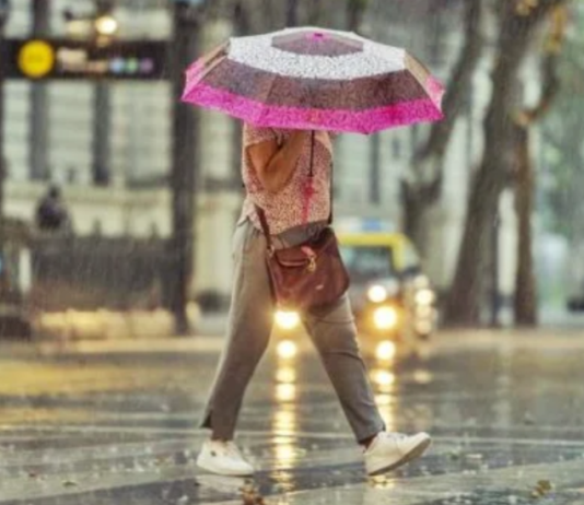 El pronóstico para el martes: varias provincias continuarán acumulando lluvias