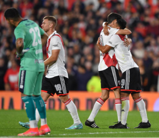 A pura fiesta, River goleó como local a Gimnasia y estiró su ventaja sobre San Lorenzo