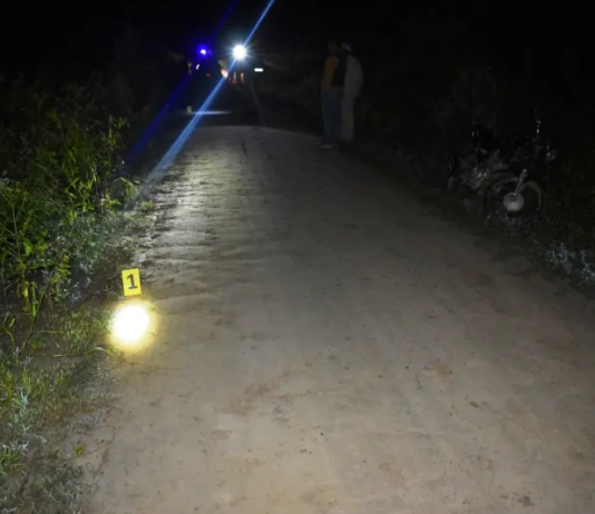 LAGUNA NAINECK: Un hombre falleció tras caer de su moto, en un camino vecinal de la Colonia Sarmiento