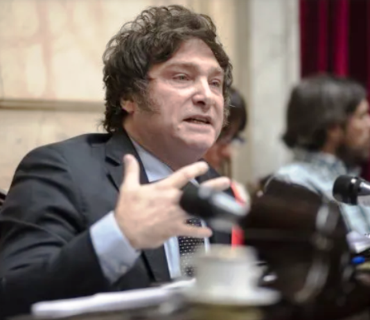 Denuncian que Javier Milei fue empleado del Congreso por más de 25 años