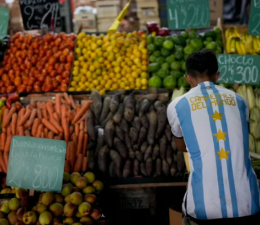 La Argentina ocupa el tercer puesto en el ranking de los países con mayor inflación de alimentos