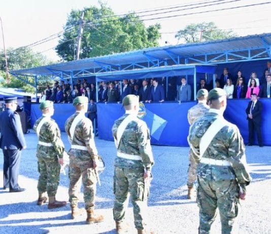 El gobernador Gildo Insfrán presidió los festejos patrios del 25 de Mayo en Clorinda