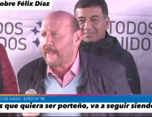 El gobernador Insfrán de gira oficial por el oeste se refirió a Félix Díaz.