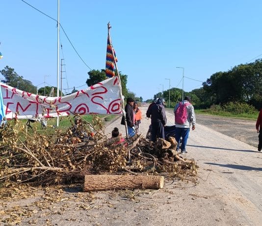 LA PRIMAVERA: Continúa el corte de tránsito de la Ruta 86 con habilitación temporaria.