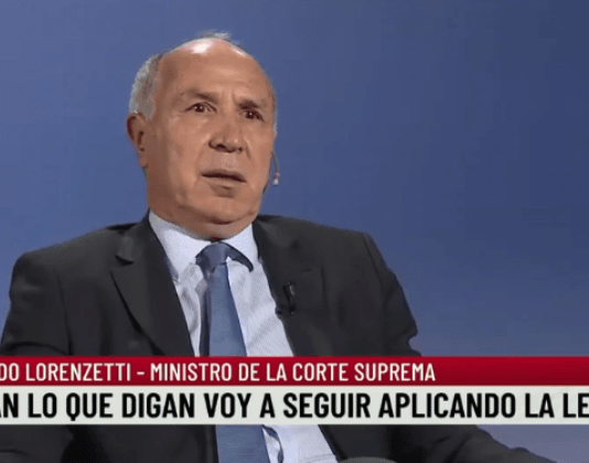 RICARDO LORENZETTI: “No hay proscripción a Cristina Kirchner”