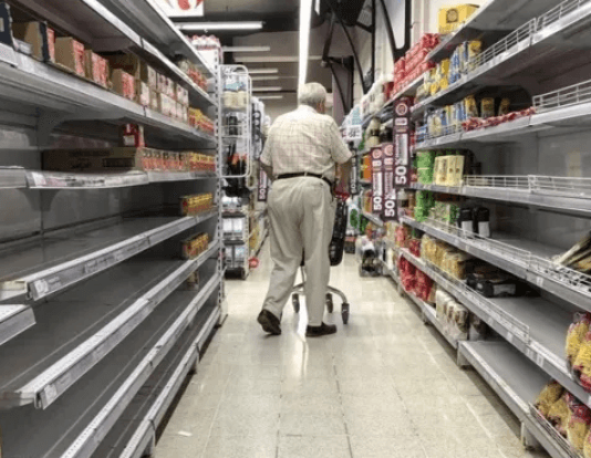 ALARMANTE: Se agrava cada vez más el desabastecimiento en supermercados