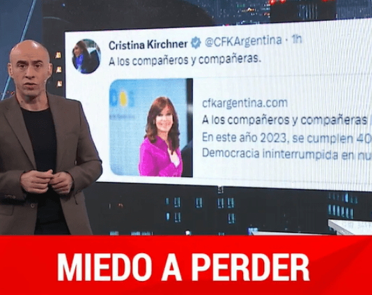 ESTEBAM TREBUCQ: «Cristina Kirchner no se presenta porque sabe que va a perder»