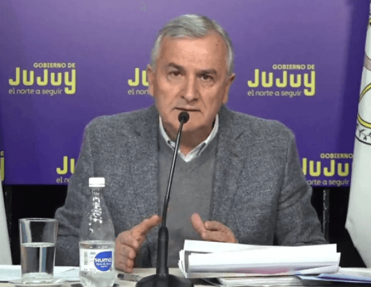 Gerardo Morales acusó al kirchnerismo de fogonear las protestas en Jujuy: “Quieren generar un clima de caos”