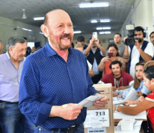 Gildo Insfran candidato testimonial a Senador suplente de titulares que van por sus reelecciones