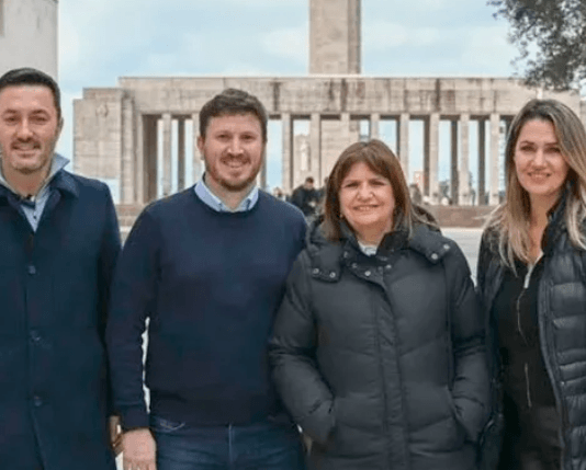 Bullrich visitó Rosario para apoyar a Losada