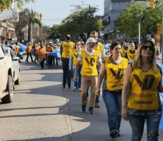 VOZ DOCENTE: «Los docentes estamos fuera del modelo formoseño»