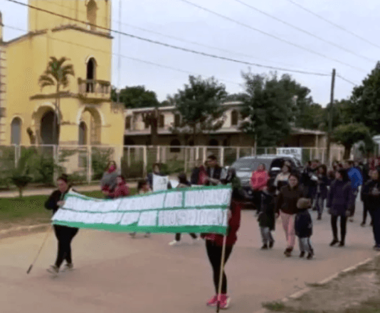 EL ESPINILLO. Marcha de silencio por falta de sistema de salud: «necesitamos contar con un sector equipado en el Hospital y una ambulancia con lo necesario para atender cualquier tipo de emergencia