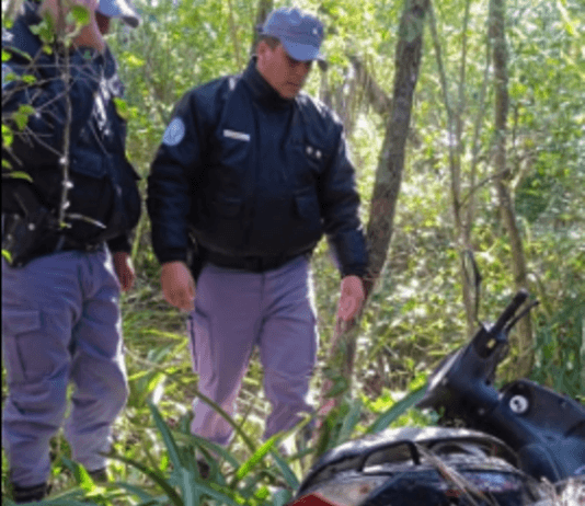 BUENA VISTA: La Policía halló una motocicleta que había sido sustraída.