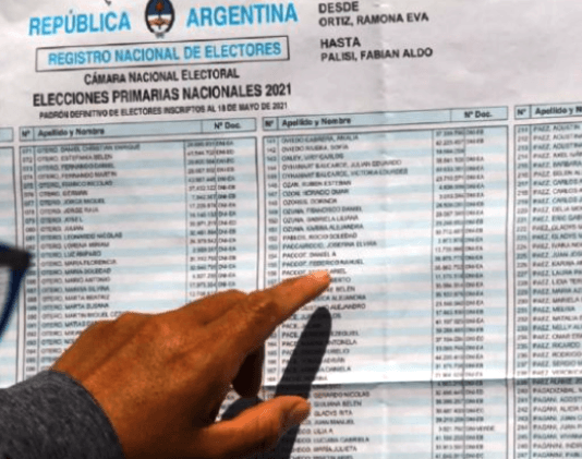 Dónde voto: consultá el padrón electoral para las elecciones 2023
