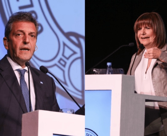 Massa y Bullrich los más aplaudidos en La Rural