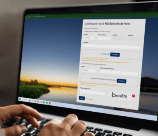 Explican cómo justificar la no emisión del voto