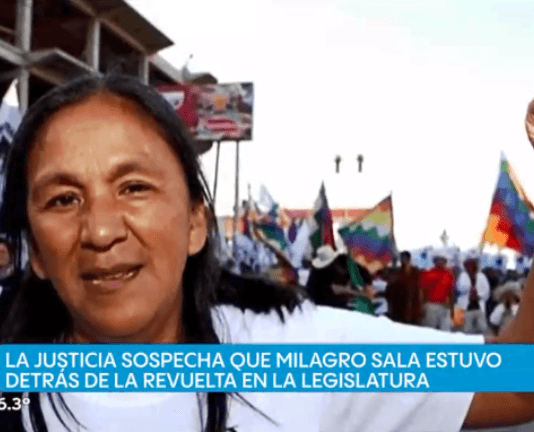 Revelaron que Milagro Sala organizó y contrató propaganda para promover los graves incidentes en la legislatura de Jujuy