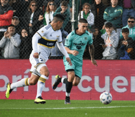 Un Boca alternativo no pudo con Sarmiento y cayó 1-0 en Junín