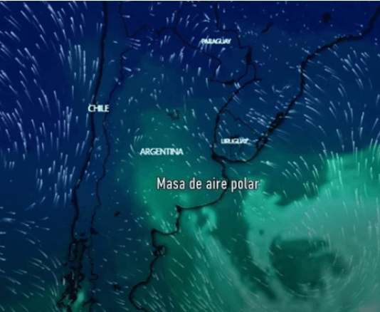 CLIMA. El pronóstico para este viernes: Entra el viento sur y trae aire más frío a la región central